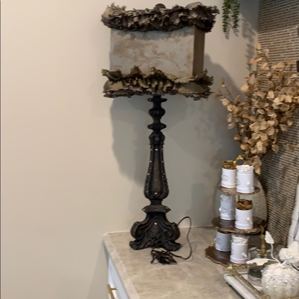 Hand made farm French Decor lamp